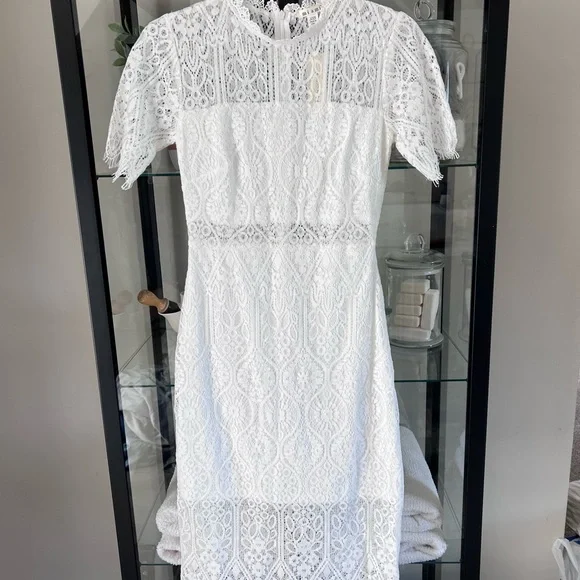 francescas white dress francesca midi This Little White Dress is specially curated for brides White Dresses for Women |